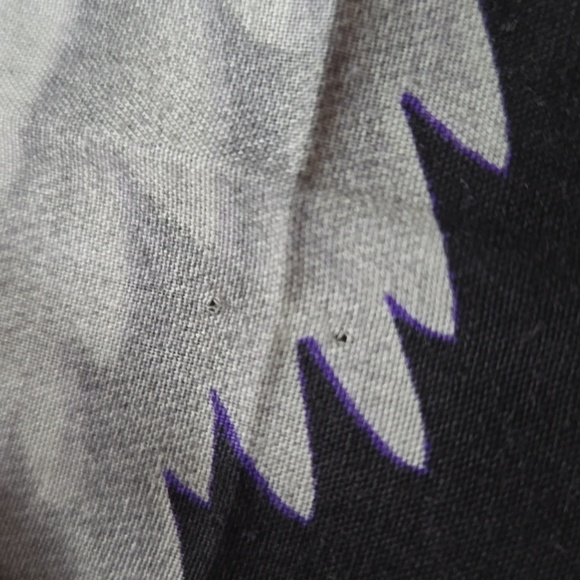 Vintage Harley Davidson Cotton Scarf Pegasus Flying Horse Wild Roses Floral 1990 - Picture 16 of 17